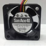 8007482103 109P0424H6D01, DC Fans DC Axial Fan, 40x40x20mm, 24VDC, Locked Rotor Sensor Hirschmann — изображение 2