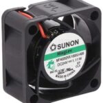 8007758662 MF40202VX-1000U-A99, Вентилятор осевой, 24В DC, 40x40x20мм, подшипник Vapo, 18,25куб.м/ч, 27,5дБА Hirschmann