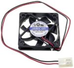 8038947204 KF0510B2HR-R, (50*50*10 24V), Вентилятор 24В DC, 50х50х10мм, подшипник качения, тип вывода - провод с разъемом Hirschmann — изображение 7
