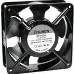8007037181 SP100A1123XBT.GN, Вентилятор осевой, 115В AC, 120x120x38мм, 199(±10%)куб.м/ч, 50дБА Hirschmann