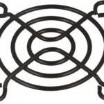 8021606232 FG-05A-BK, Решетка, металл, 50x50мм, винт, Цвет: черный Hirschmann