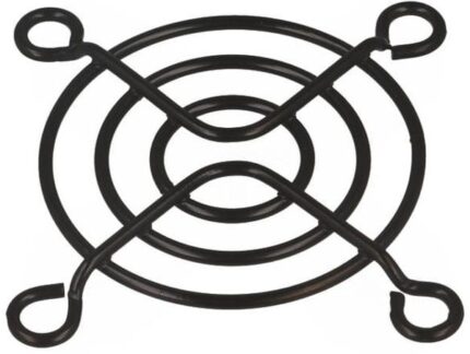 8021606232 FG-05A-BK, Решетка, металл, 50x50мм, винт, Цвет: черный Hirschmann