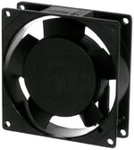 8008523212 SF23092A2092HSL.GN, Вентилятор осевой, 230В AC, 92x92x25мм, 49(±7%)куб.м/ч, 36дБА; 2 провода Hirschmann