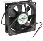 8004507537 EC8025H24S, (80*80*25 24V), Вентилятор 24В, 80х80х25мм, подшипник скольжения, 3000 об/мин Hirschmann — изображение 2