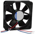8982008384 614F, DC Axial Fan, 24 V, Square, 60 mm, 15 mm, Sleeve Bearing, 17.1 CFM Hirschmann