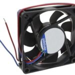 8476516030 714F, DC Axial Fan, 24 V, Square, 70 mm, 15 mm, Sintec Bearing, 25.9 CFM Hirschmann