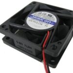 8007034962 JF0620S1H, Вентилятор осевой, 60х60х20мм,12В, DC, 0.15А, 1.8Вт, скольжения, 4500об/мин, 2 провода Hirschmann