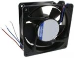 8005843816 4114N/2H3, Fan Tubeaxial 24VDC Square - 119mm L x 119mm H Ball 182.0 CFM (5.10m³/min) 3 Wire Leads Hirschmann