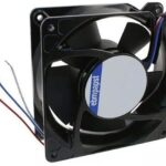 8005843816 4114N/2H3, Fan Tubeaxial 24VDC Square - 119mm L x 119mm H Ball 182.0 CFM (5.10m³/min) 3 Wire Leads Hirschmann