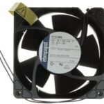 8005730801 4118NH6, Fan Tubeaxial 48VDC Square - 119mm L x 119mm H Ball 259.0 CFM (7.25m³/min) 2 Wire Leads Hirschmann
