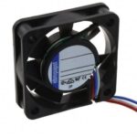 8008711692 405, Fan Tubeaxial 5VDC Square - 40mm L x 40mm H Sintec 5.9 CFM (0.165m³/min) 2 Wire Leads Hirschmann