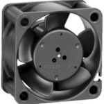 8005649883 412-099, DC Fans DC Axial Fan, 40x20mm, 12VDC, 10m3/h, 0.8W, 18dBA, 6000RPM, Sintec Bearing Hirschmann