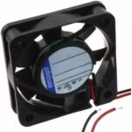 8006063940 412FM, Fan Tubeaxial 12VDC Square - 40mm L x 40mm H Sintec 3.5 CFM (0.098m³/min) 2 Wire Leads Hirschmann