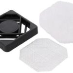 8007036585 RCP-060-T, Решетка, пластик, 60x60мм, винт, с экраном EMI,с фильтром, A: 60мм Hirschmann