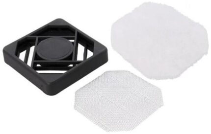 8007036585 RCP-060-T, Решетка, пластик, 60x60мм, винт, с экраном EMI,с фильтром, A: 60мм Hirschmann