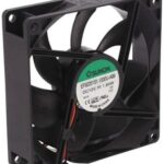 8007173142 EF92251S1-1000U-A99, DC Fans Axial Fan, 92x92x25mm, 12VDC, 51.5CFM, 0.15"H2O, Sleeve, Wire, Auto Restart Hirschmann