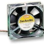 8049677931 Вентилятор Sanyo Denki San Ace 80 9GA0812P6G001 12V DC 0.3A 80X20 4pin Hirschmann