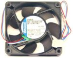 8004985480 712F/2L-005, DC Fans Tubeaxial Fan, 70x70x15mm, 12VDC, 16.5CFM, Speed Signal/Open Collector Output Hirschmann — изображение 3