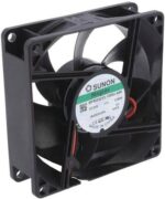 8003175295 MF80252V3-1000U-A99, Вентилятор осевой, 24В DC, 80x80x25мм, подшипник Vapo, 56,1куб.м/ч, 28дБА Hirschmann — изображение 2