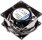 8005782876 8500N, Fan Tubeaxial 115VAC Square - 80mm L x 80mm H Sintec 35.9 CFM (1.01m³/min) 2 Wire Leads Hirschmann — изображение 2