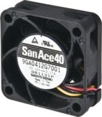 8007200276 9GA0412G7001, DC Fans DC Axial Fan, 40x40x15mm, 12VDC, High Performance, Low Power, Tachometer Hirschmann — изображение 4