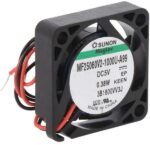 8034035552 MF25060V2-1000U-A99, Fan Tubeaxial 5VDC Square - 25mm L x 25mm H Vapo-Bearing™ 2.2 CFM (0.061m³/min) 2 Wire Leads Hirschmann — изображение 4