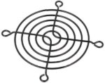 8002619326 FG-07-BK, Решетка, металл, 70x70мм, винт, Цвет: черный Hirschmann
