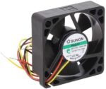 8007035674 MF35100V1-1000U-G99, Вентилятор осевой 35x35x10мм, подшипник VAPO, 5В, DC, 12куб.м/ч, 25.5дБА, 3 провода Hirschmann