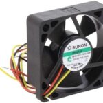 8007035674 MF35100V1-1000U-G99, Вентилятор осевой 35x35x10мм, подшипник VAPO, 5В, DC, 12куб.м/ч, 25.5дБА, 3 провода Hirschmann