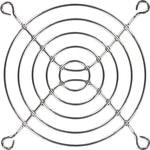 8018686552 08132, Fan Accessories 80mm Wire Form Fan Guard, Bright Nickel Chrome Finish Hirschmann