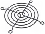 8002593764 FG-08-BK, Решетка, металл, 80x80мм, винт, Цвет: черный Hirschmann — изображение 3