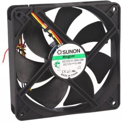 8057660310 Вентилятор SUNON MEC0251V1-000U-G99 12V 120x25 5.40W 2pin Hirschmann