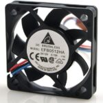 8005763963 EFB0512HA, FAN AXIAL 50X10MM 12VDC WIRE Hirschmann
