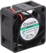 8001564828 MF40201VX-1000U-A99, (40*40*20 12V 1.06W/0.088A), Вентилятор 12В 40x40x20мм, V 8000об/мин 18,3м3/час, 27,5дБ Hirschmann — изображение 2