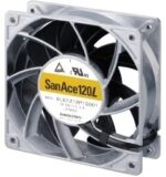 8033841070 9LG1224G1001, Fan Tubeaxial 24VDC Square - 120mm L x 120mm H Ball 3 Wire Leads Hirschmann