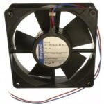 8908124160 4314U, DC Axial Fan, 24 V, Square, 119 mm, 32 mm, Ball Bearing, 100.1 CFM Hirschmann