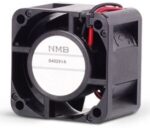 8033965802 04028VE-24N-CT-00, Fan Tubeaxial 24VDC Square - 40mm L x 40mm H Ball 14.5 CFM (0.406m³/min) 3 Wire Leads Hirschmann — изображение 2