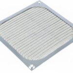 8024642815 MFF-120, Решетка, с экраном EMI, 120x120мм, Мат-л металл, Монтаж винт Hirschmann