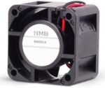 8033965802 04028VE-24N-CT-00, Fan Tubeaxial 24VDC Square - 40mm L x 40mm H Ball 14.5 CFM (0.406m³/min) 3 Wire Leads Hirschmann