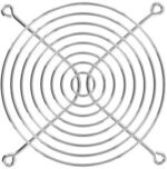 8004890766 08129, Fan Accessories 120mm Wire Form Fan Guard, Bright Nickel Chrome Finish Hirschmann — изображение 3