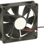 8005833757 OD9225-12MB, FAN AXIAL 92.5X25MM 12VDC WIRE Hirschmann