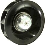 8005733373 OAB220-22-1, Fan Motorized Impellers 230VAC Round - 223mm Dia Ball 530.0 CFM (14.84m³/min) 4 Wire Leads Hirschmann