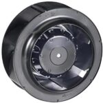 8005919044 OAB13372-22-1WB, Fan Motorized Impellers 230VAC Round - 133mm Dia Ball 188.0 CFM (5.26m³/min) 2 Wire Leads Hirschmann — изображение 2