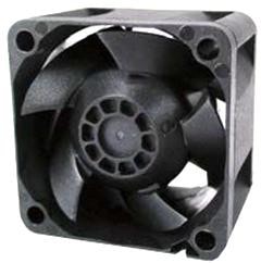 doc044193670 8018652657 OD4028-12HBXE, DC Fans DC Axial Fan, 40x40x28mm, 12VDC, 31.5CFM, 16.8W, High Performance, Ball, Wire Hirschmann — изображение 1