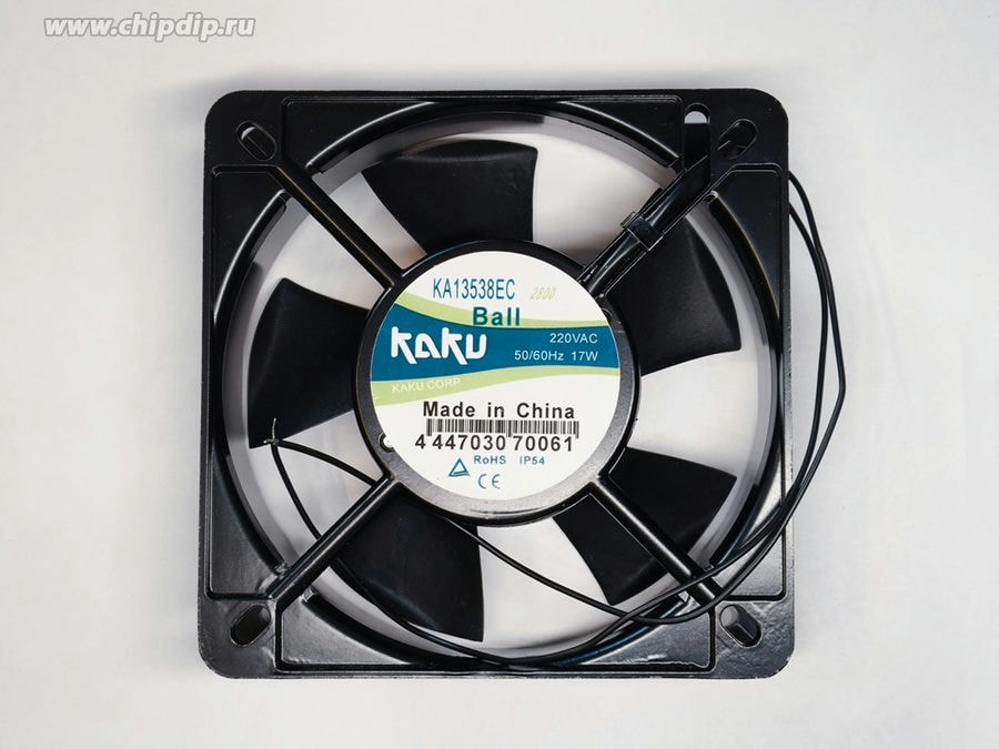 doc044204348 8021383991 Вентилятор KAKU KA13538EC 220VAC 50/60Hz 17W 135x38 2pin Hirschmann — изображение 1