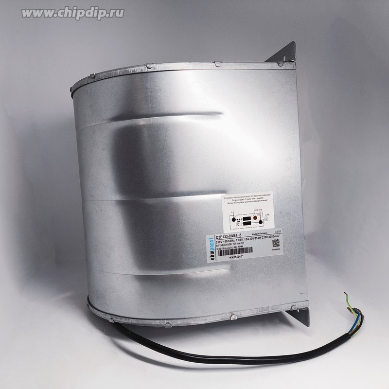 doc044204490 8018323420 Вентилятор Ebmpapst D2E133-DM64-I5 230V 50/60Hz 1.05/1.12A 230/250W 2200/2350min-1 4pin Hirschmann — изображение 1