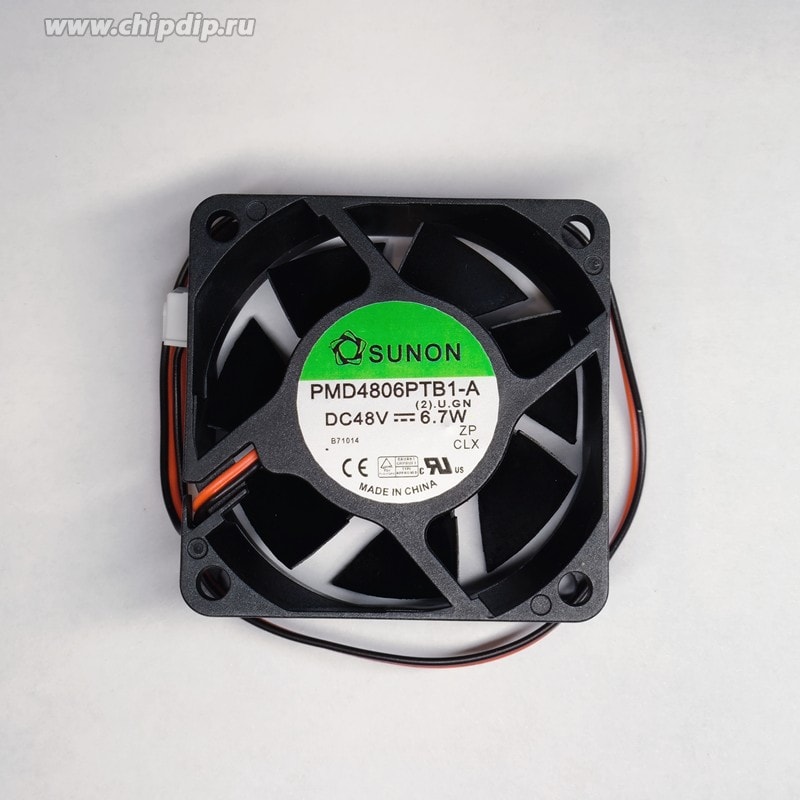 doc044204704 8030700068 Вентилятор Sunon PMD4806PTB1-A 48V DC 6.7W 60X25 2pin Hirschmann — изображение 1