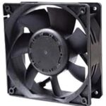 8034002761 OD1238-48HBXE, Fan Tubeaxial 48VDC Square - 120mm L x 120mm H Ball 238.8 CFM (6.69m³/min) 2 Wire Leads Hirschmann