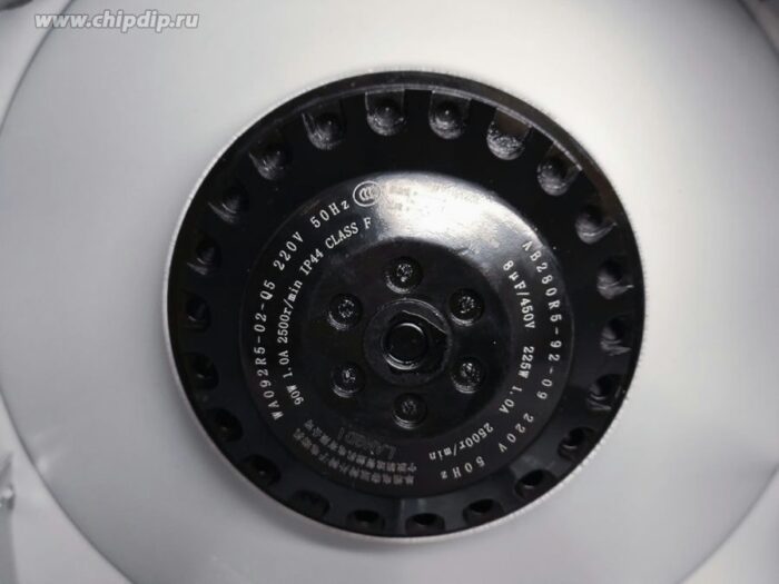 8035597242 Вентилятор LANGDI AB280R5-92-09 (WA092R5-02-05) 220V 50Hz 225W 1.0A 2500r/min 4pin () Hirschmann — изображение 3