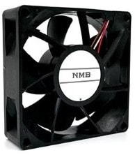8024359481 09238RG-24P-GUD-1, DC Fans Tubeaxial Fan, 92x92x38mm, 24VDC, 141CFM, 1.04"H2O, Tach/PWM, IP68 Hirschmann